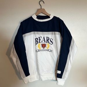 Vintage Chicago Bears Pullover Jacket. Fits like size Small.